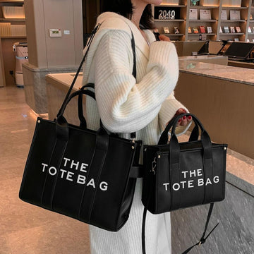 The Tote Bag for Woman Handbag New Fashion Versatile Large Capacity Fashionable Crossbody Bags Portable Luxury Letter Bag